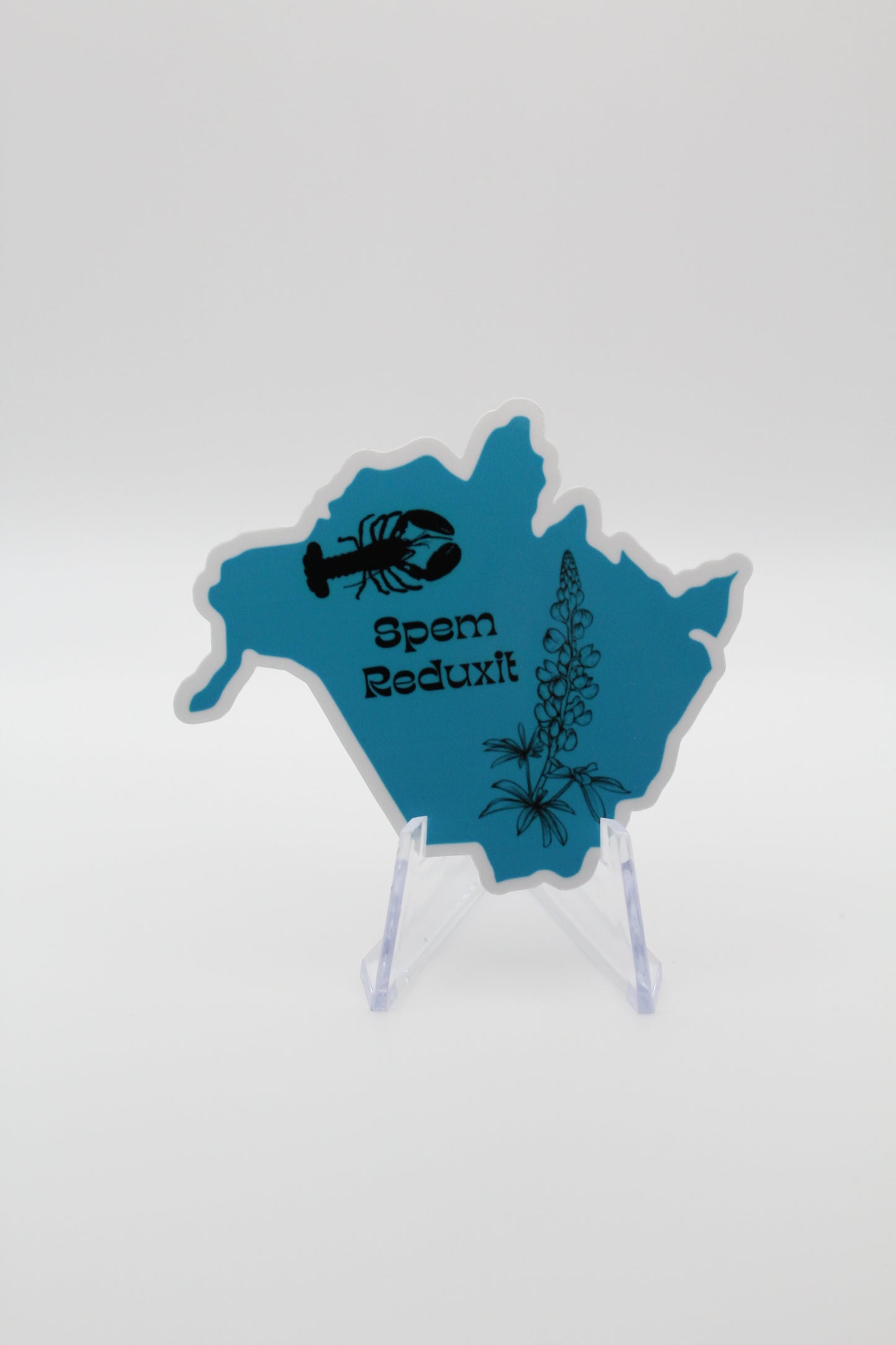 New Brunswick map sticker