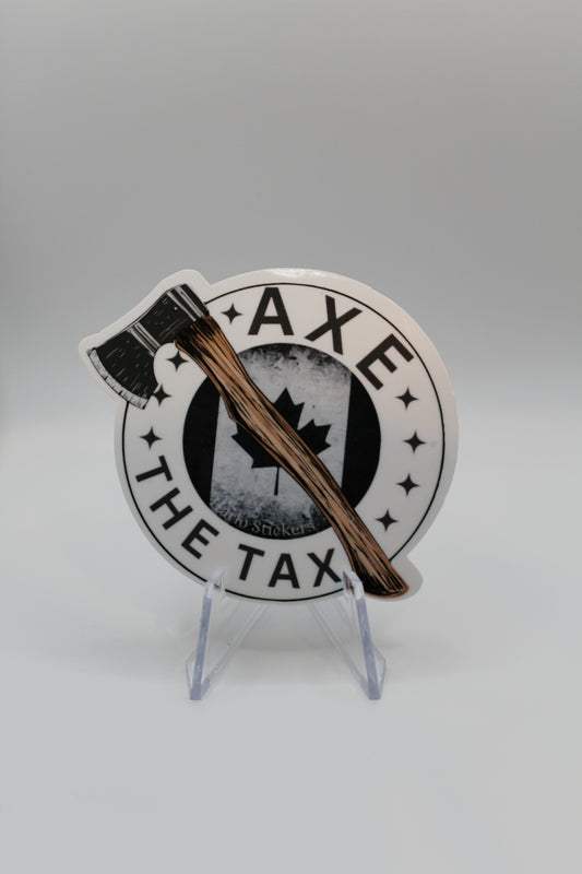 Axe The Tax Sticker