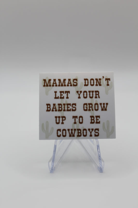 Waylon & Willie Sticker