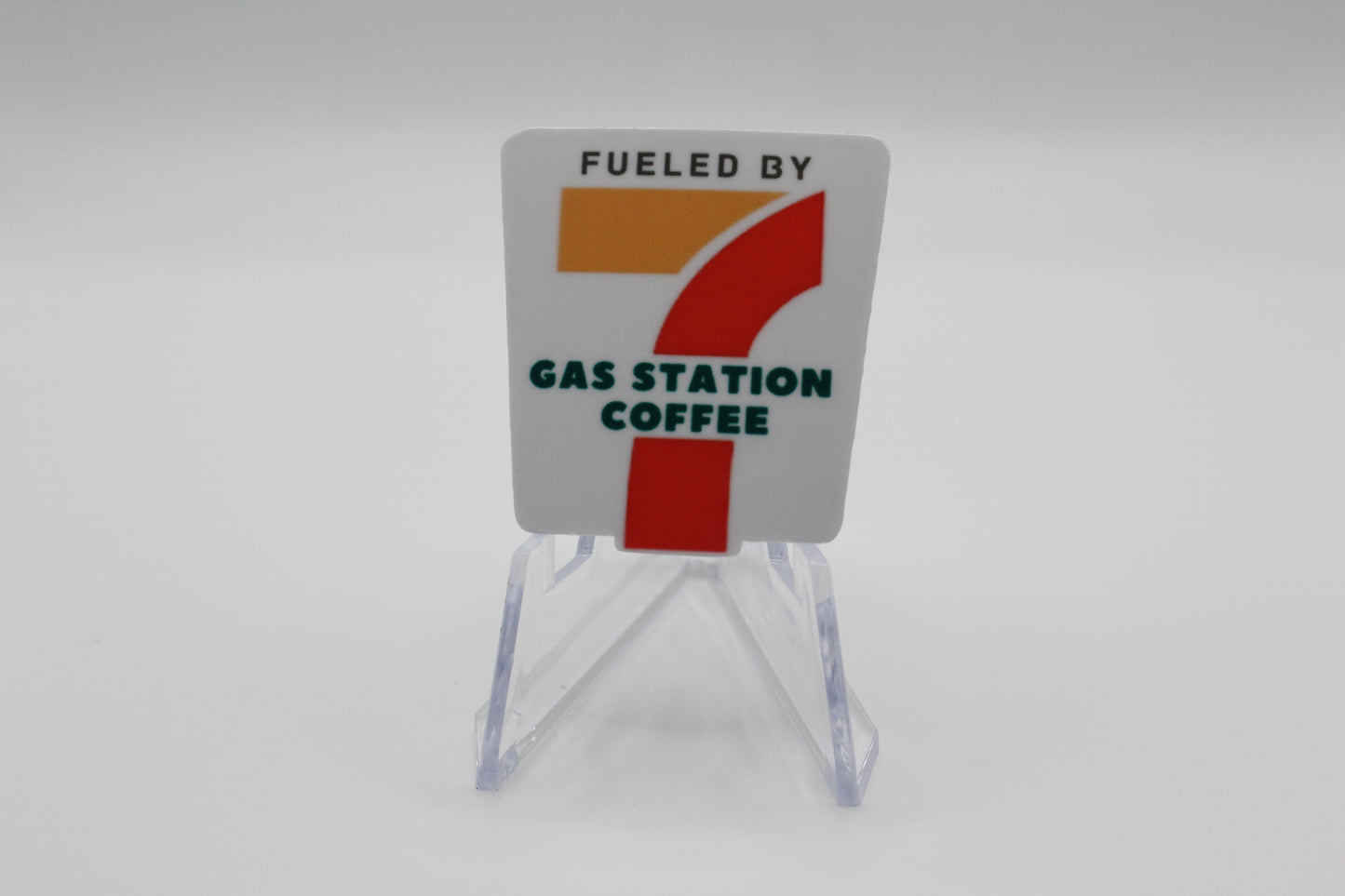 Gas Station coffee funny hard hat sticker