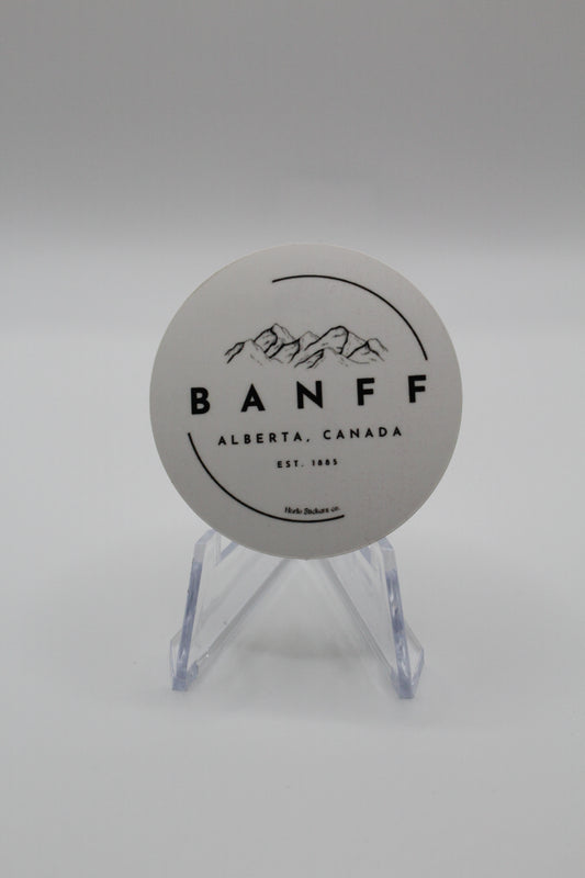 Canada Banff Alberta Sticker