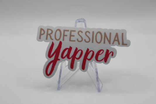 Professional Yapper sticker