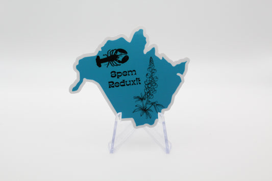 New Brunswick map sticker