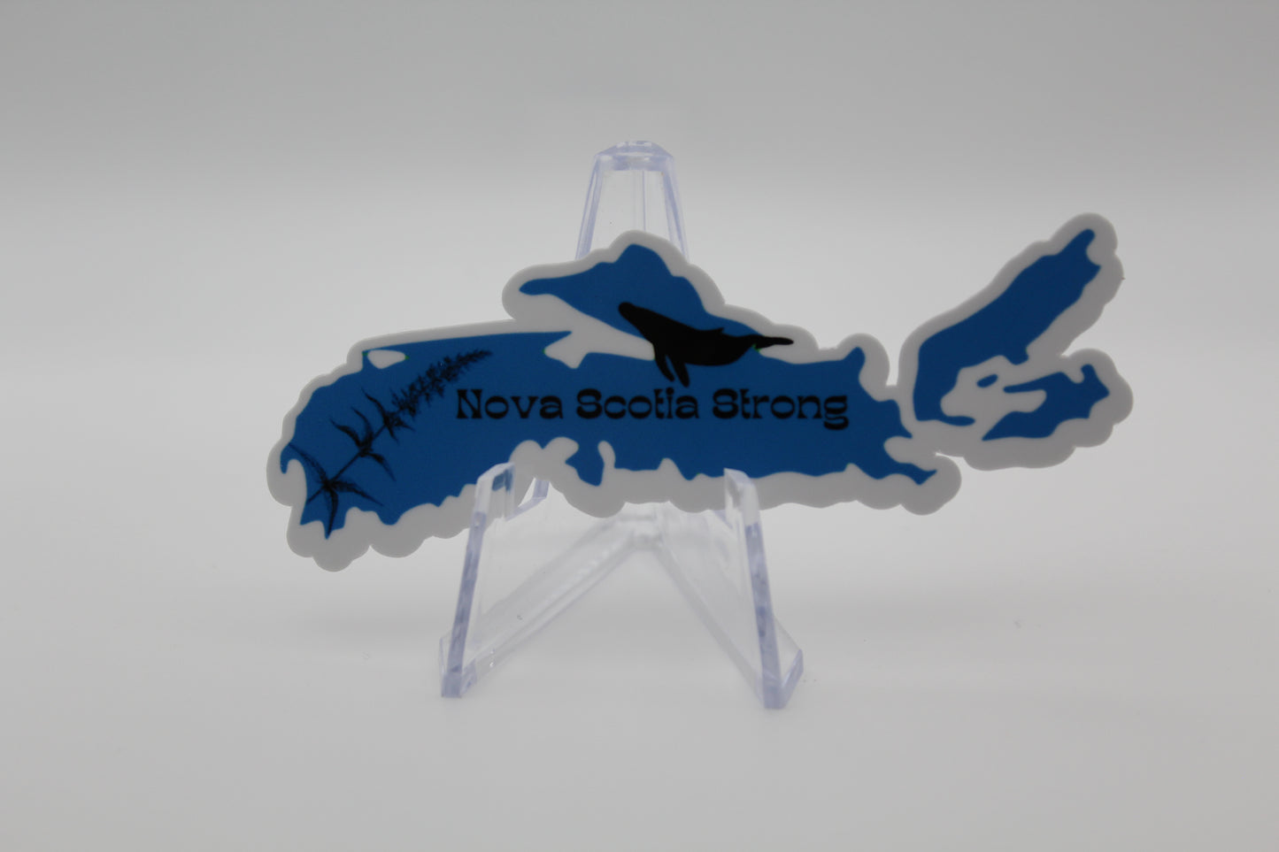 Nova Scotia map sticker