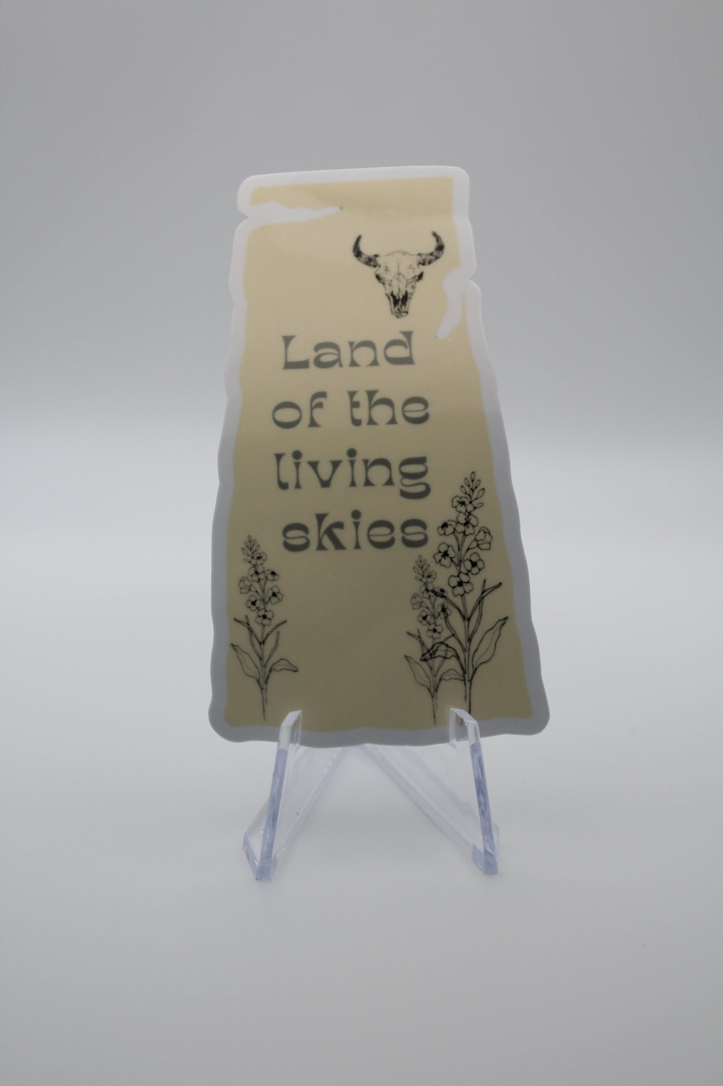 Saskatchewan map sticker