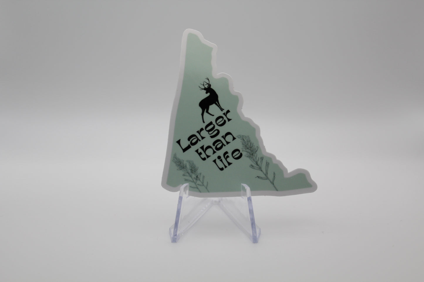 Yukon map sticker