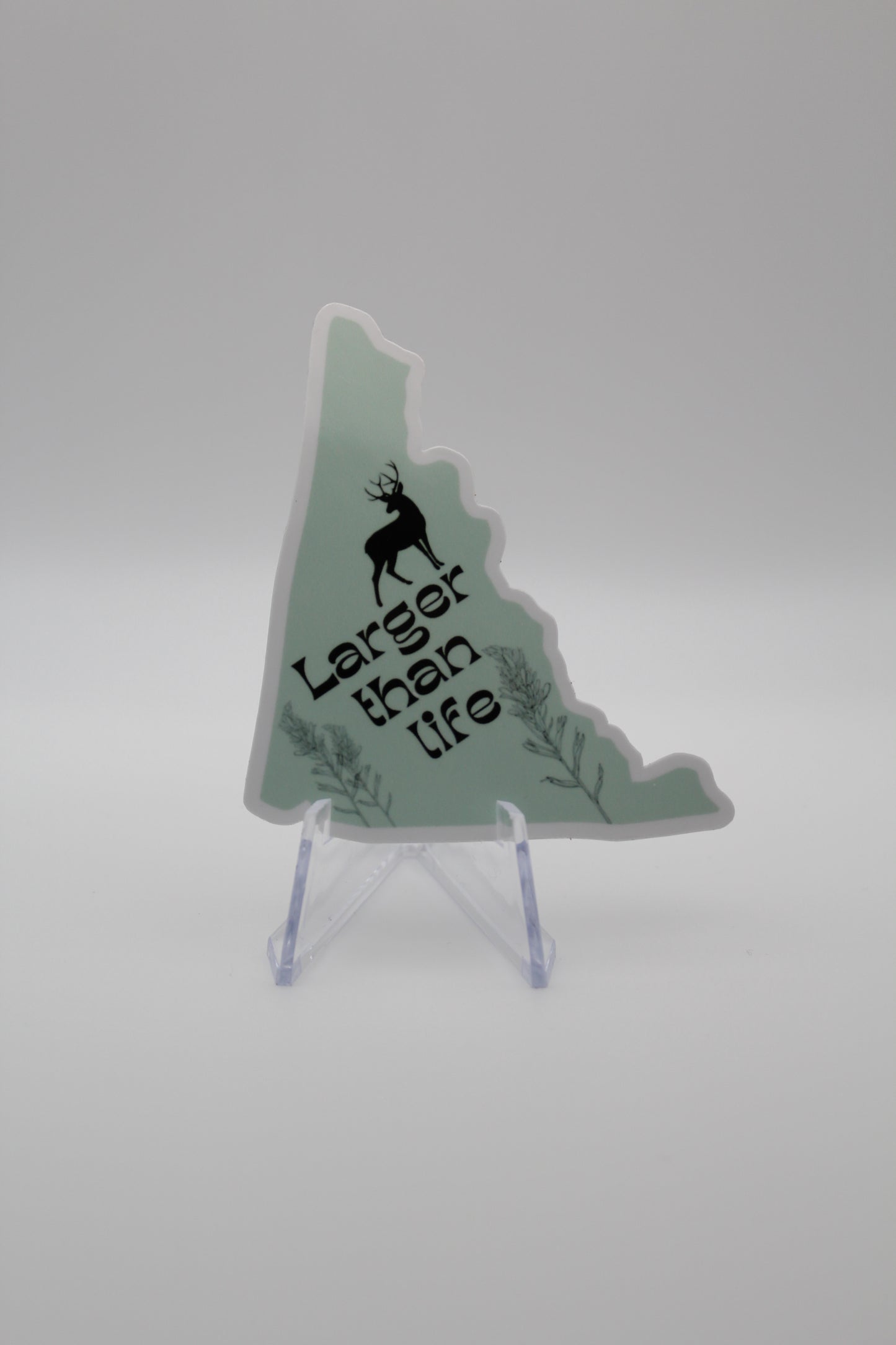 Yukon map sticker