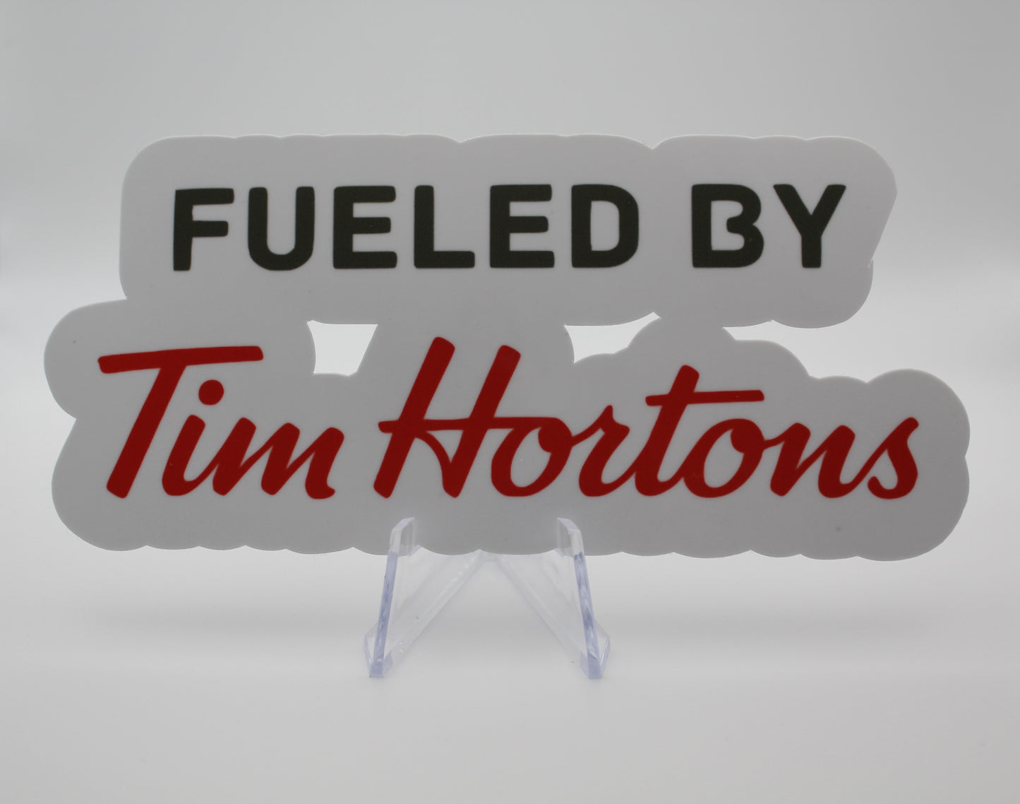 Fueled by car decal