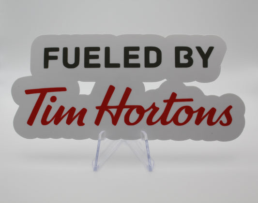 Fueled by car decal