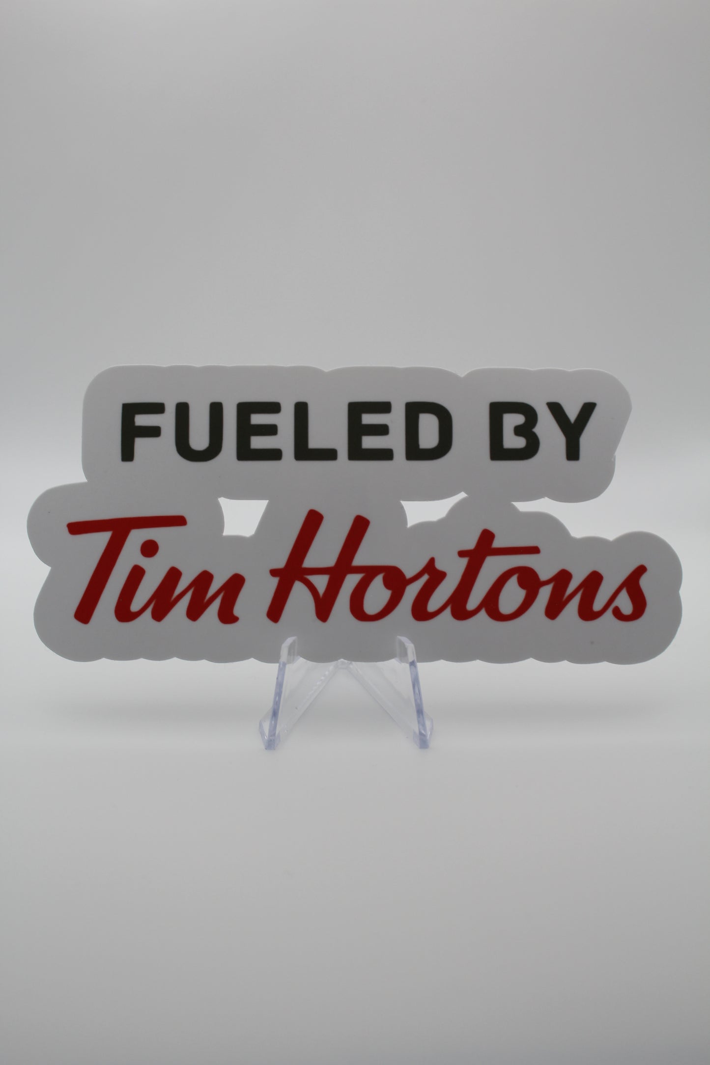 Fueled by car decal