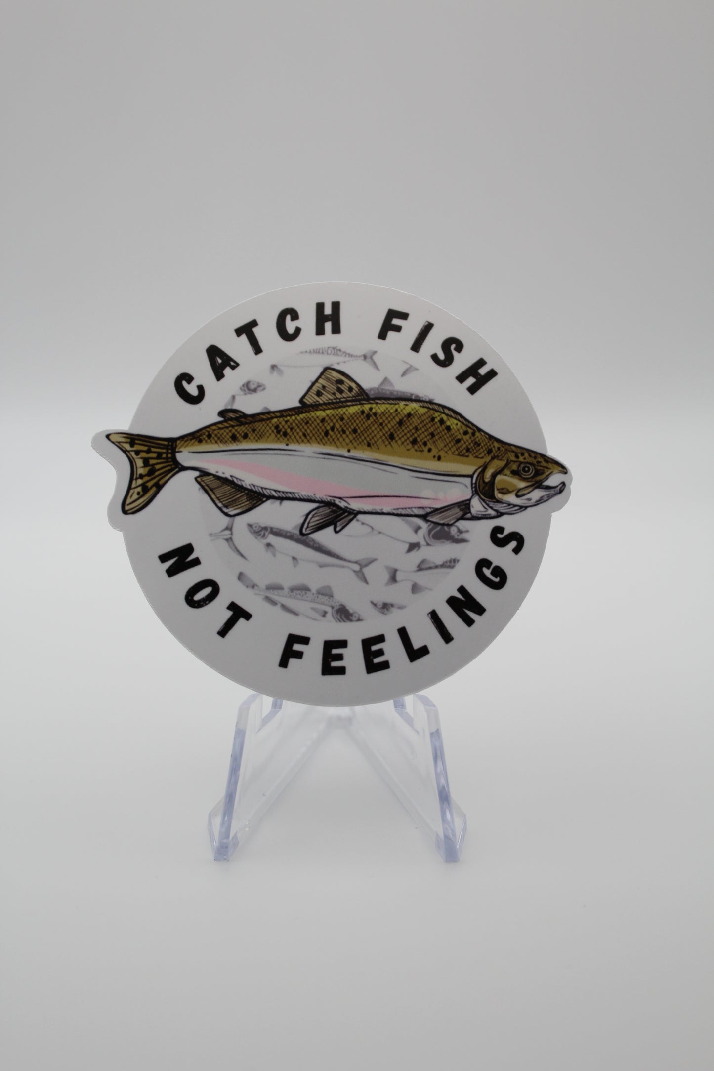 Fishing sticker
