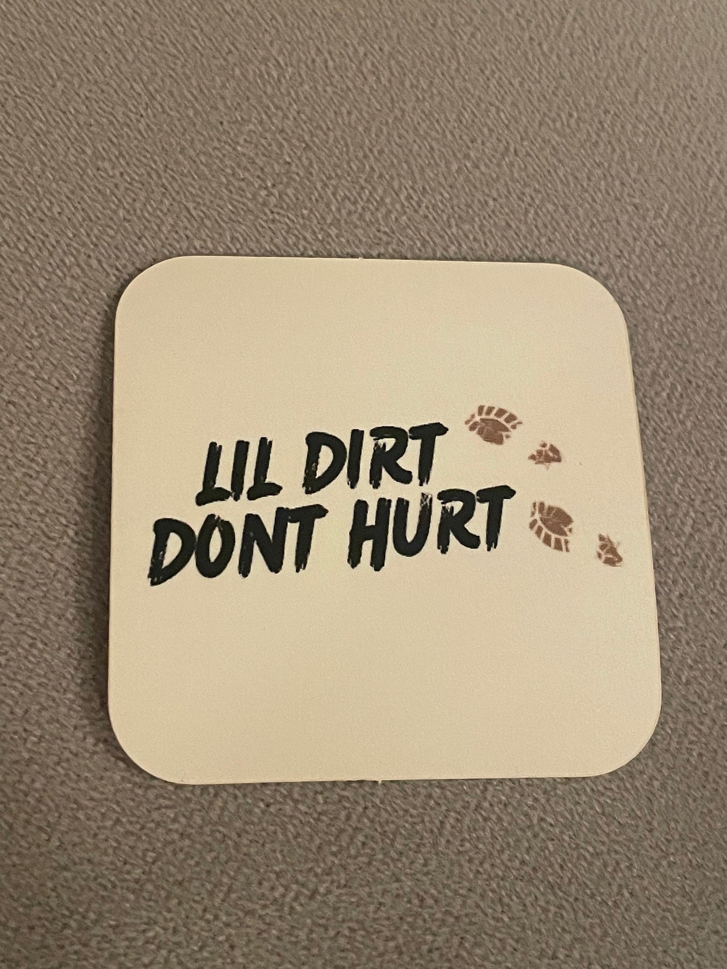 Hard hat sticker muddy boot sticker for feild workers
