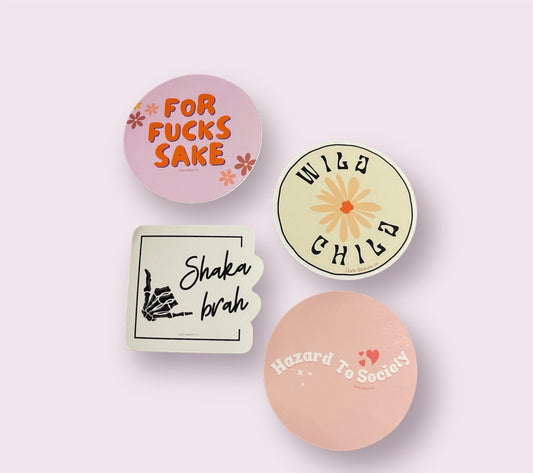 Skater Girl Sticker Pack