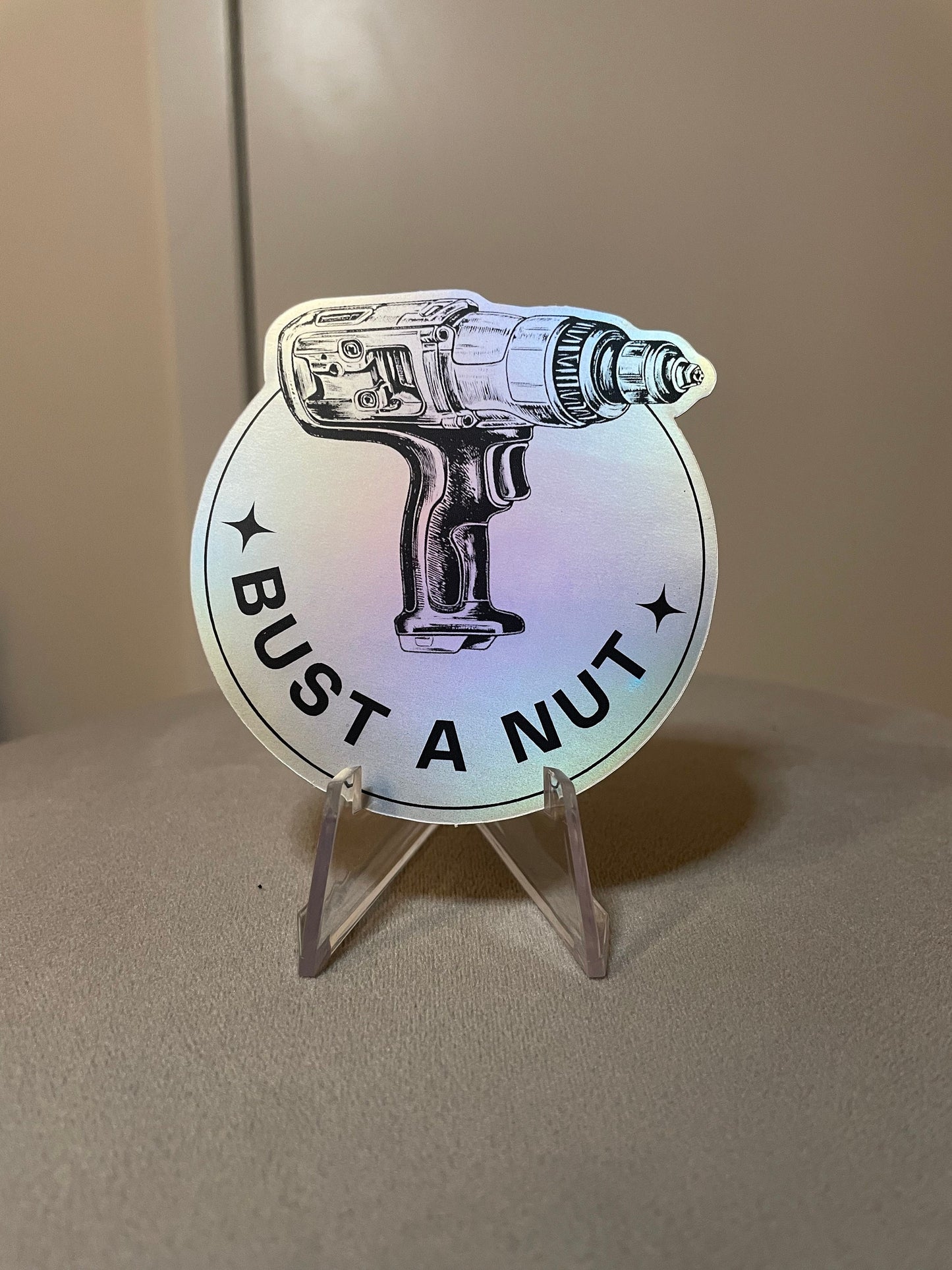 Holographic Hard hat sticker Pack