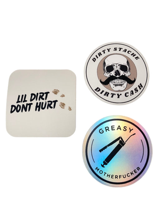 Pipeline Hard hat sticker pack