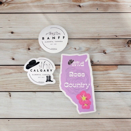 Alberta stickers pack