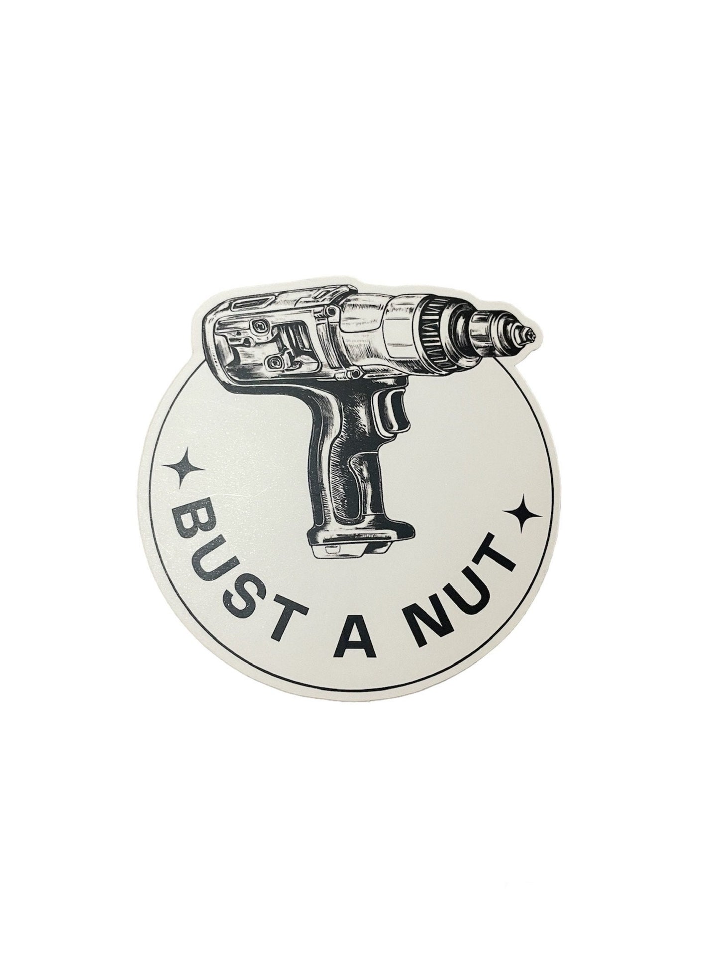 Hard hat sticker Impact drill funny stickers for hard hats