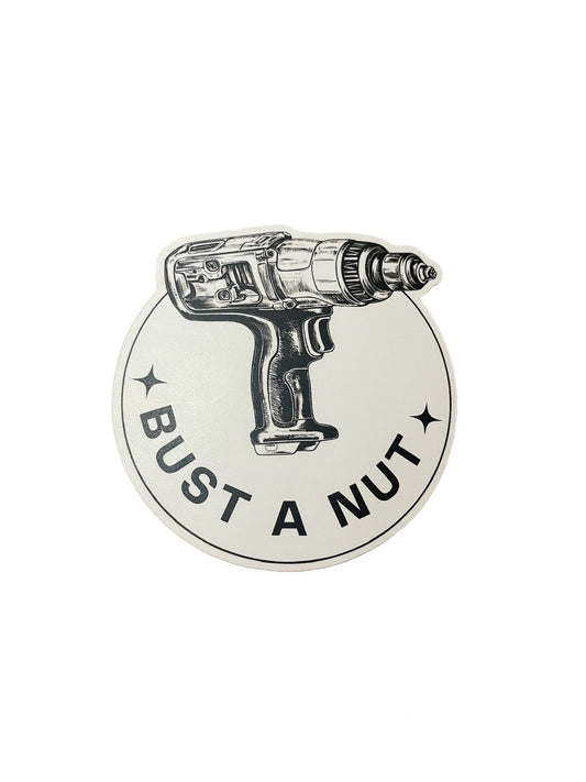 Hard hat sticker Impact drill funny stickers for hard hats