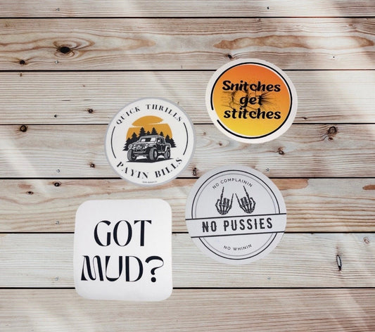 Hard Hat Sticker Pack